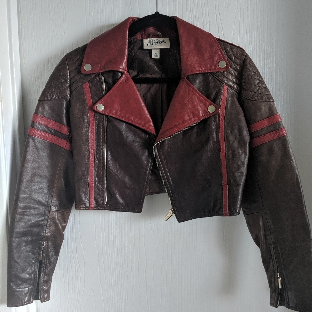 Jean-Paul Gaultier for Target Leather Moto Jacket